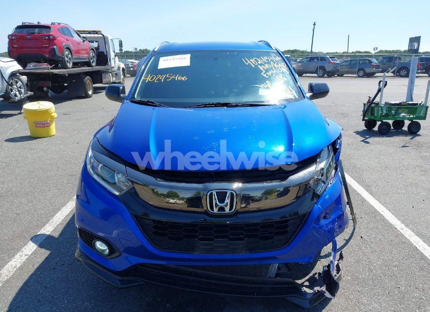 Photo 12 of 2021 Honda Hr-v AWD SPORT (VIN 3CZRU6H10MM726627)