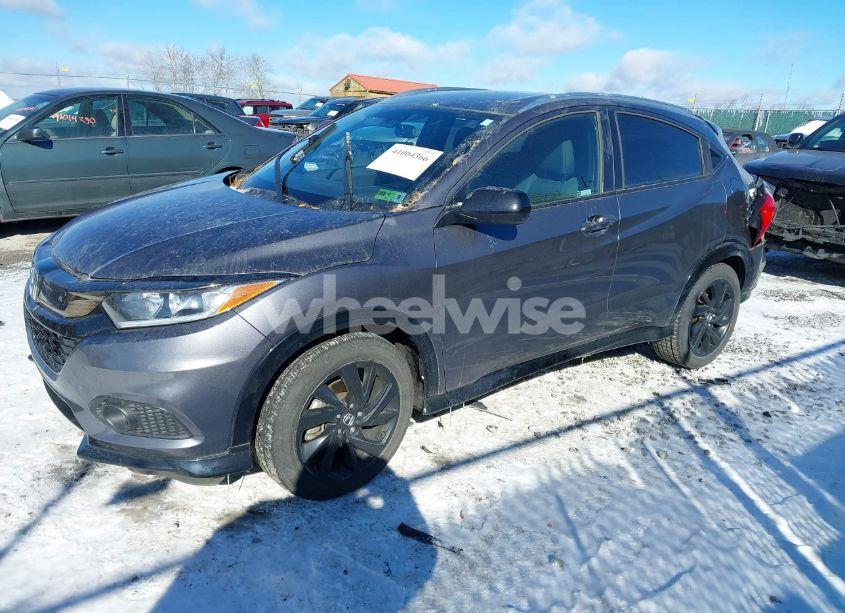 Photo 2 of 2021 Honda Hr-v AWD SPORT (VIN 3CZRU6H10MM740334)