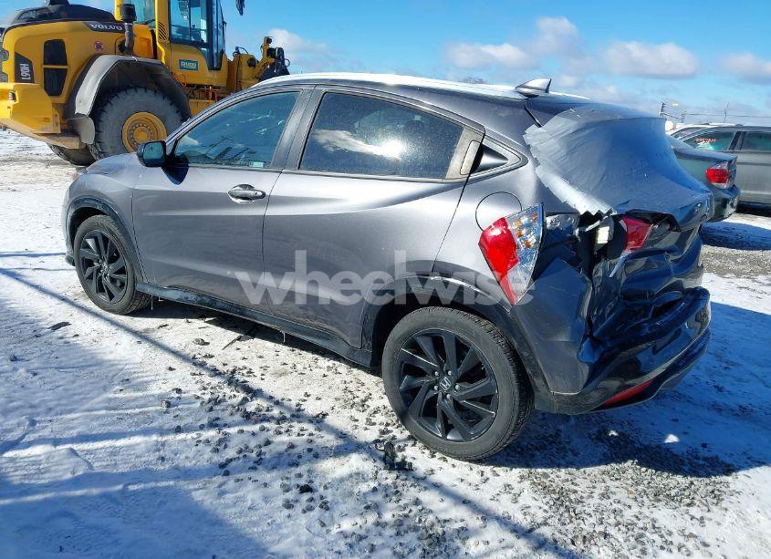 Photo 3 of 2021 Honda Hr-v AWD SPORT (VIN 3CZRU6H10MM740334)