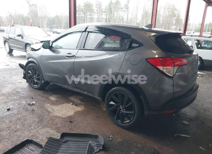Photo 3 of 2022 Honda Hr-v AWD SPORT (VIN 3CZRU6H10NM754302)