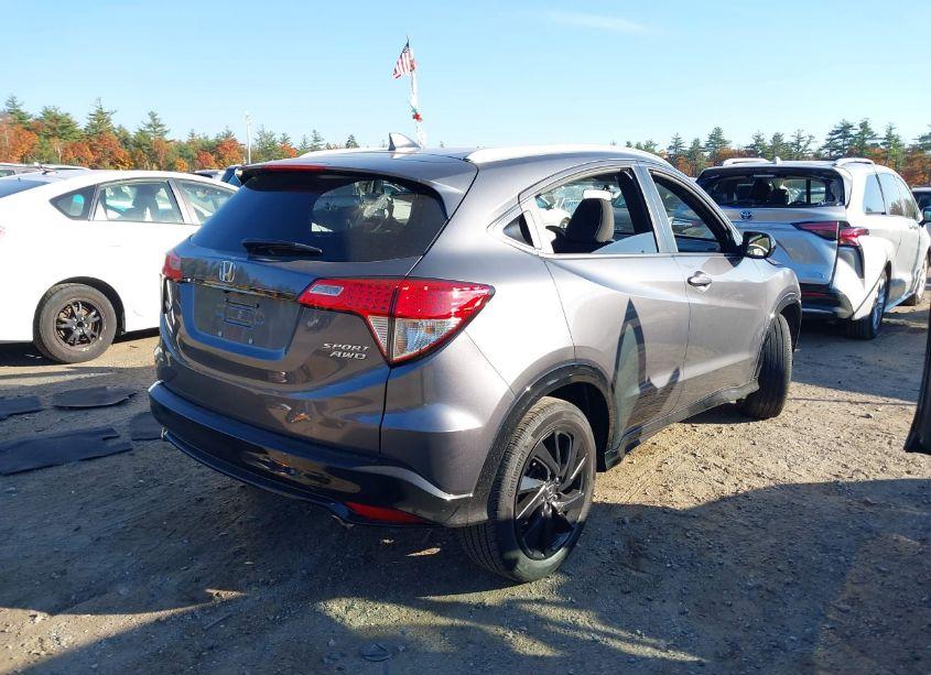 Photo 4 of 2022 Honda Hr-v AWD SPORT (VIN 3CZRU6H10NM761055)