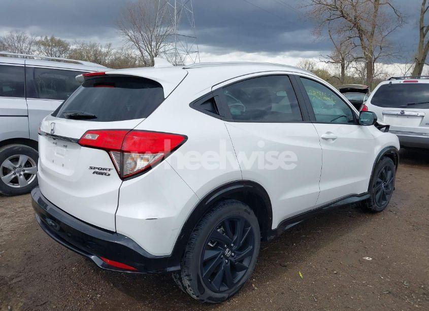 Photo 4 of 2022 Honda Hr-v AWD SPORT (VIN 3CZRU6H10NM774212)