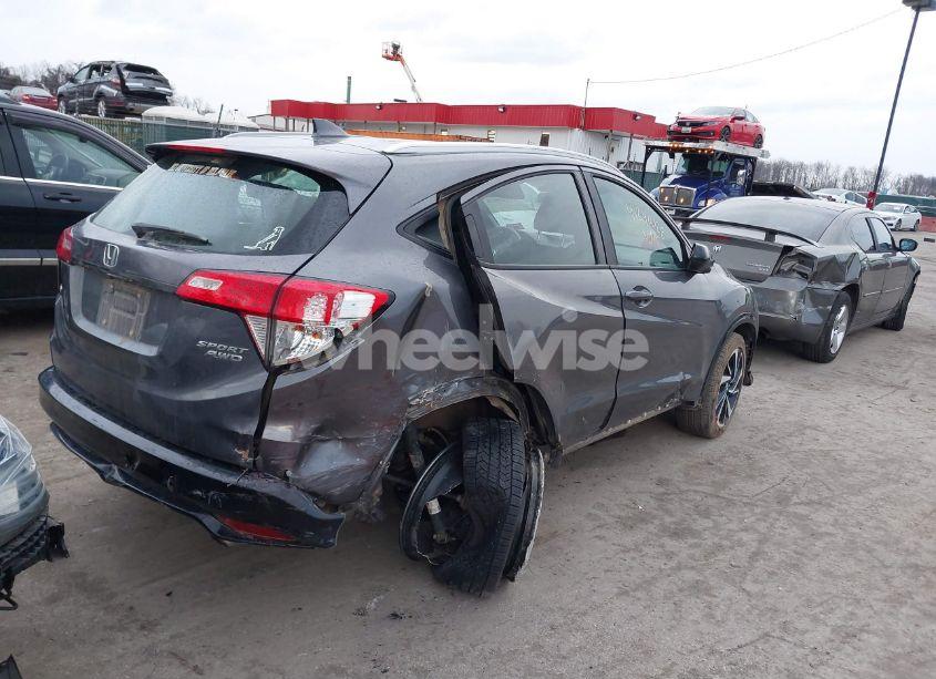 Photo 4 of 2019 Honda Hr-v SPORT (VIN 3CZRU6H11KG725644)
