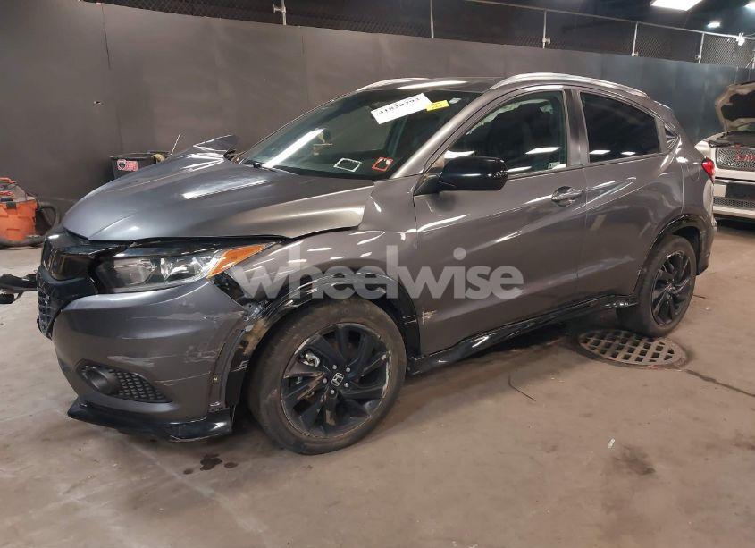 Photo 2 of 2021 Honda Hr-v AWD SPORT (VIN 3CZRU6H11MM740973)