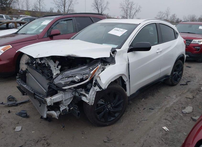 Photo 2 of 2021 Honda Hr-v AWD SPORT (VIN 3CZRU6H11MM749446)