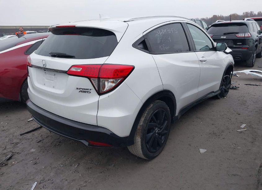 Photo 4 of 2021 Honda Hr-v AWD SPORT (VIN 3CZRU6H11MM749446)