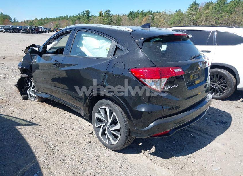 Photo 3 of 2019 Honda Hr-v SPORT (VIN 3CZRU6H12KG734630)