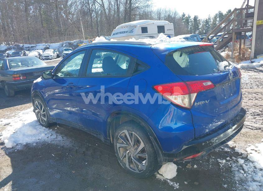 Photo 3 of 2020 Honda Hr-v AWD SPORT (VIN 3CZRU6H12LM733433)