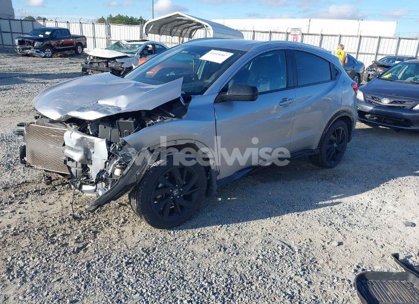 Photo 2 of 2021 Honda Hr-v AWD SPORT (VIN 3CZRU6H12MM703608)