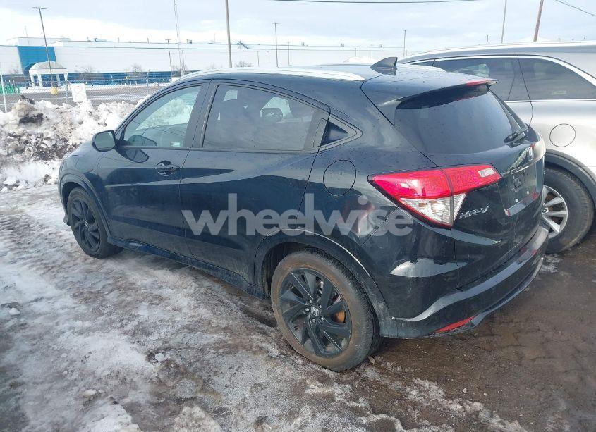 Photo 3 of 2021 Honda Hr-v AWD SPORT (VIN 3CZRU6H12MM734003)