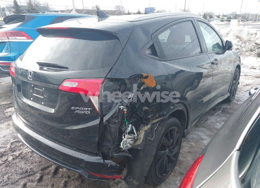 Photo 4 of 2021 Honda Hr-v AWD SPORT (VIN 3CZRU6H12MM734003)