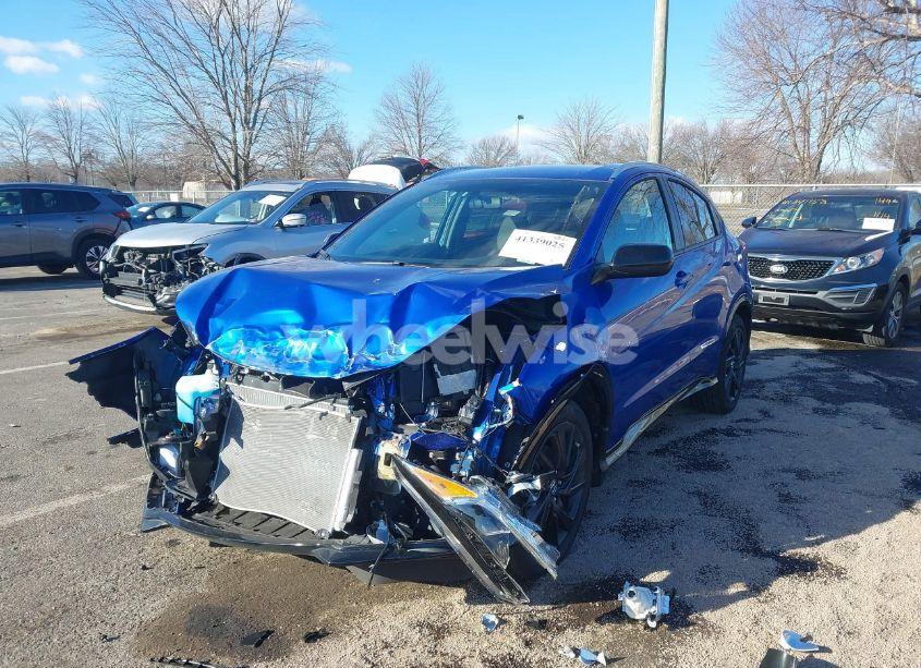 Photo 6 of 2022 Honda Hr-v AWD SPORT (VIN 3CZRU6H12NM716814)