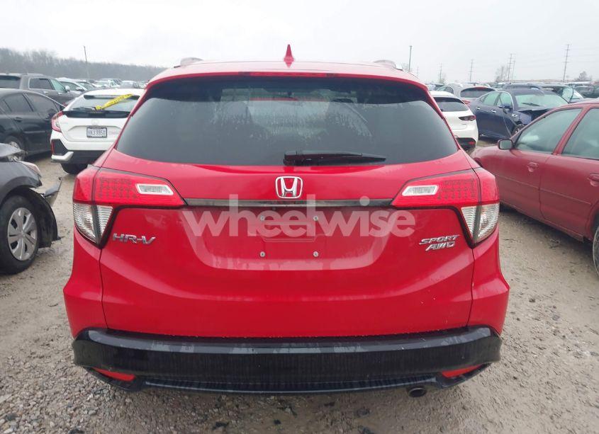 Photo 16 of 2021 Honda Hr-v AWD SPORT (VIN 3CZRU6H13MM700085)