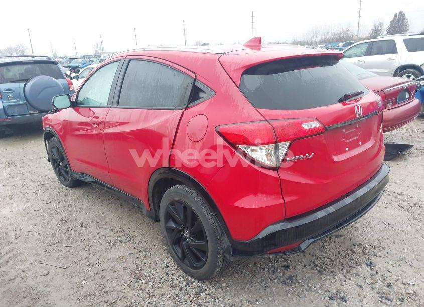 Photo 3 of 2021 Honda Hr-v AWD SPORT (VIN 3CZRU6H13MM700085)