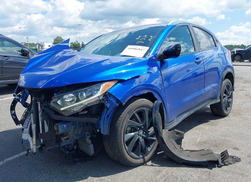 Photo 2 of 2021 Honda Hr-v AWD SPORT (VIN 3CZRU6H13MM747603)