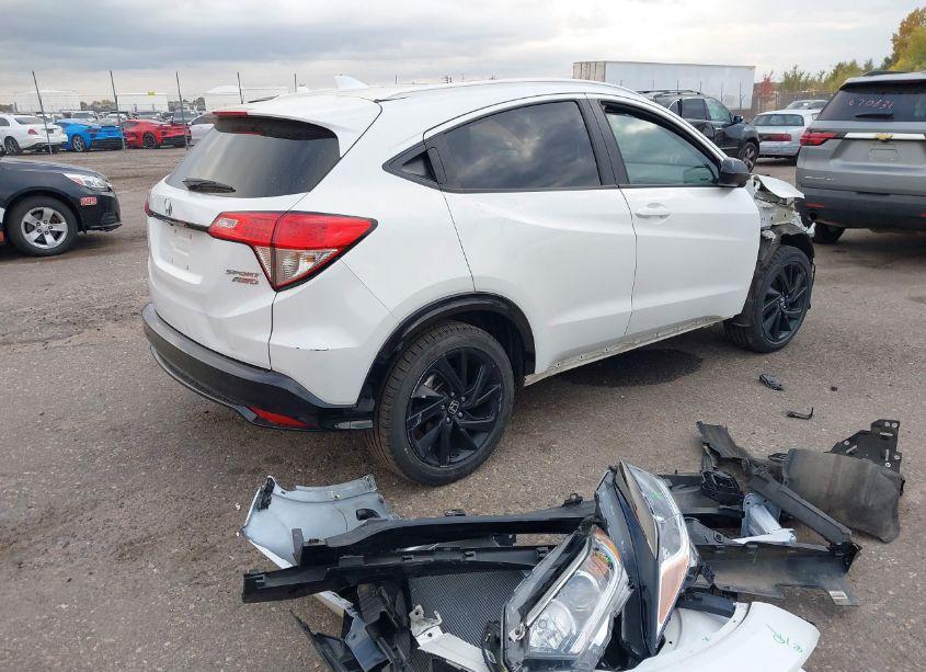 Photo 4 of 2021 Honda Hr-v AWD SPORT (VIN 3CZRU6H13MM752977)