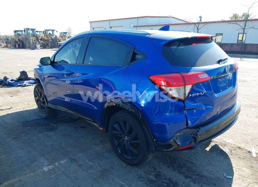 Photo 3 of 2022 Honda Hr-v AWD SPORT (VIN 3CZRU6H13NM701397)
