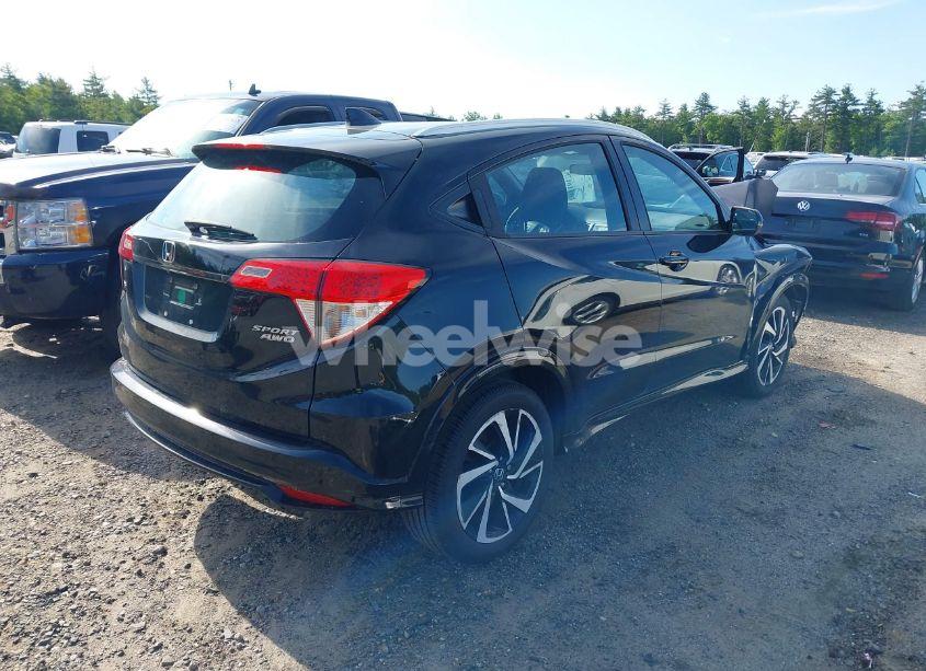 Photo 4 of 2019 Honda Hr-v SPORT (VIN 3CZRU6H14KM738292)