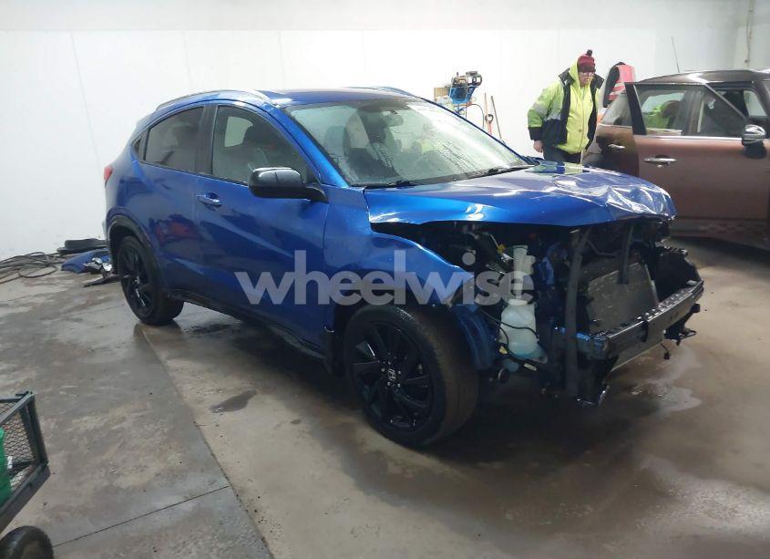 2022 Honda Hr-v AWD SPORT (VIN 3CZRU6H14NM700839) main photo