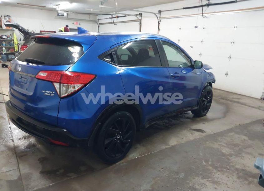 Photo 4 of 2022 Honda Hr-v AWD SPORT (VIN 3CZRU6H14NM700839)