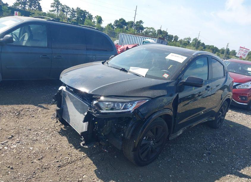 Photo 2 of 2022 Honda Hr-v AWD SPORT (VIN 3CZRU6H14NM709461)