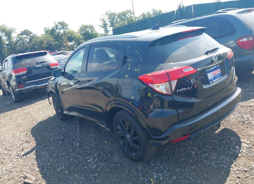 Photo 3 of 2022 Honda Hr-v AWD SPORT (VIN 3CZRU6H14NM709461)