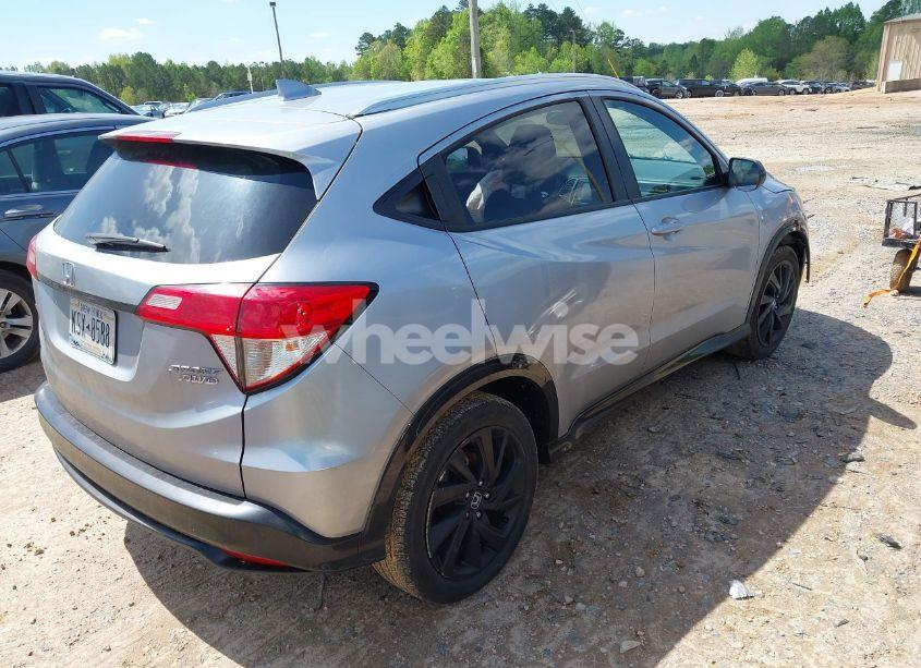 Photo 4 of 2022 Honda Hr-v AWD SPORT (VIN 3CZRU6H14NM709489)