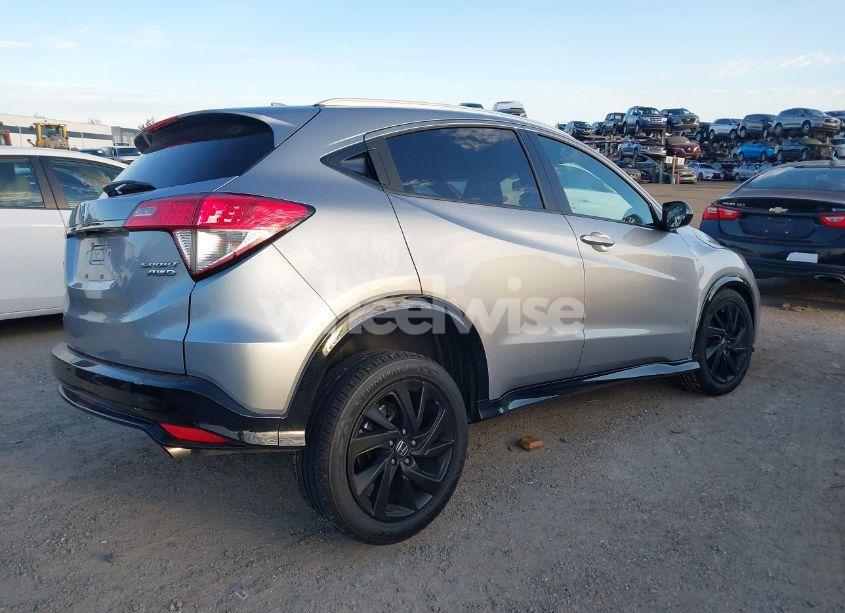 Photo 4 of 2022 Honda Hr-v AWD SPORT (VIN 3CZRU6H14NM710593)