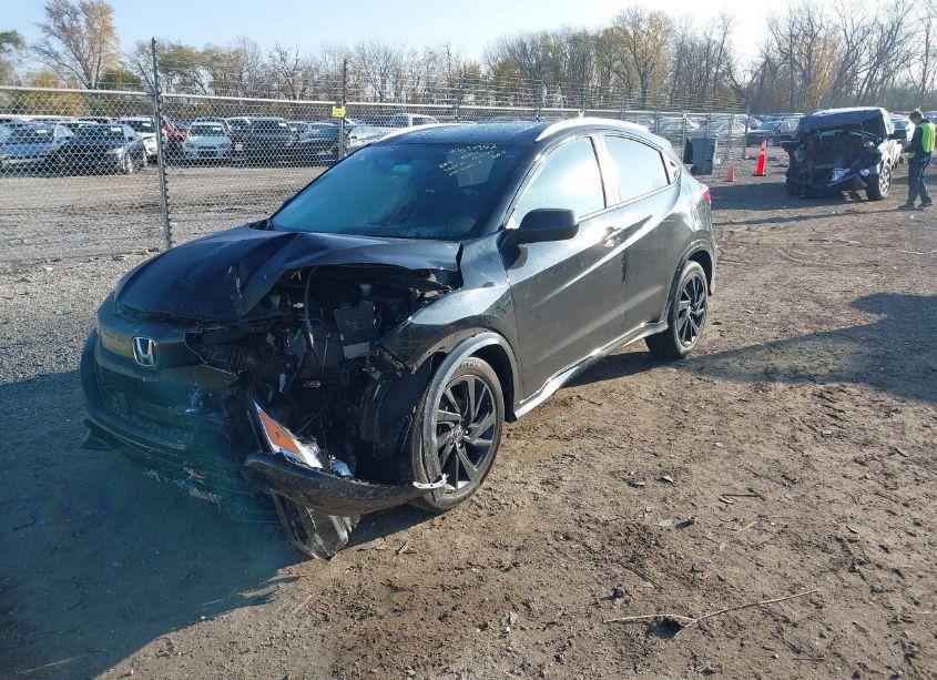 Photo 2 of 2022 Honda Hr-v AWD SPORT (VIN 3CZRU6H14NM760071)
