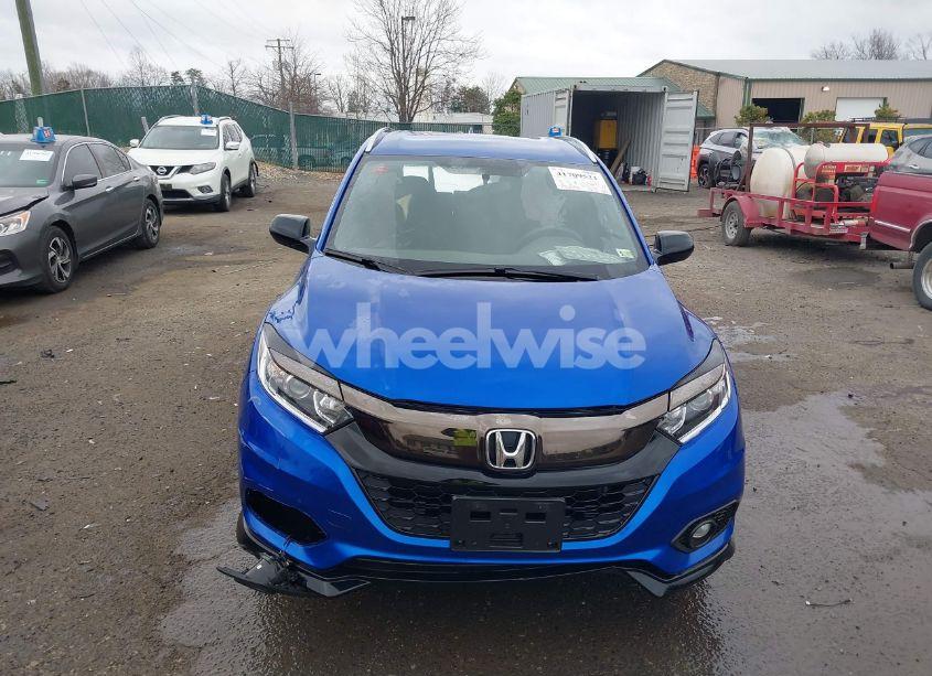 Photo 12 of 2022 Honda Hr-v AWD SPORT (VIN 3CZRU6H14NM769305)