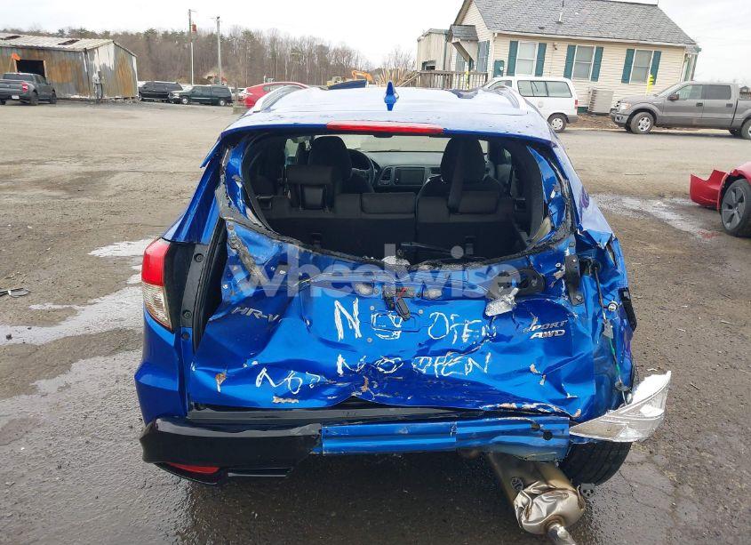 Photo 16 of 2022 Honda Hr-v AWD SPORT (VIN 3CZRU6H14NM769305)