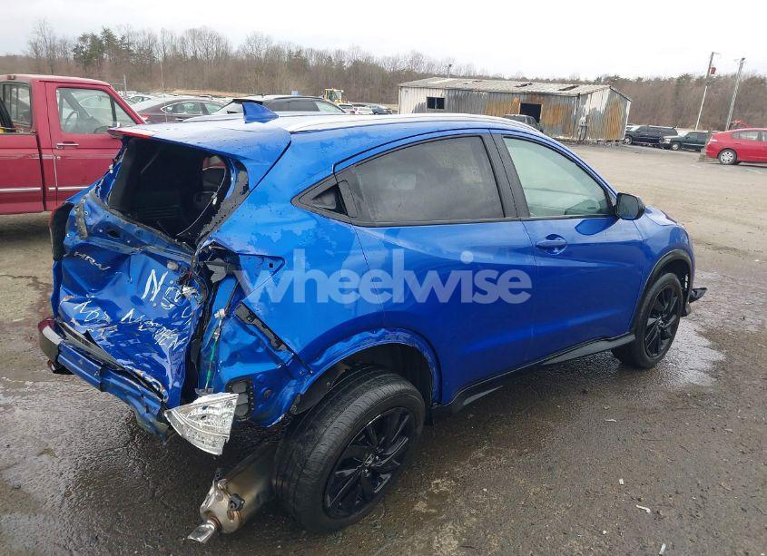 Photo 4 of 2022 Honda Hr-v AWD SPORT (VIN 3CZRU6H14NM769305)