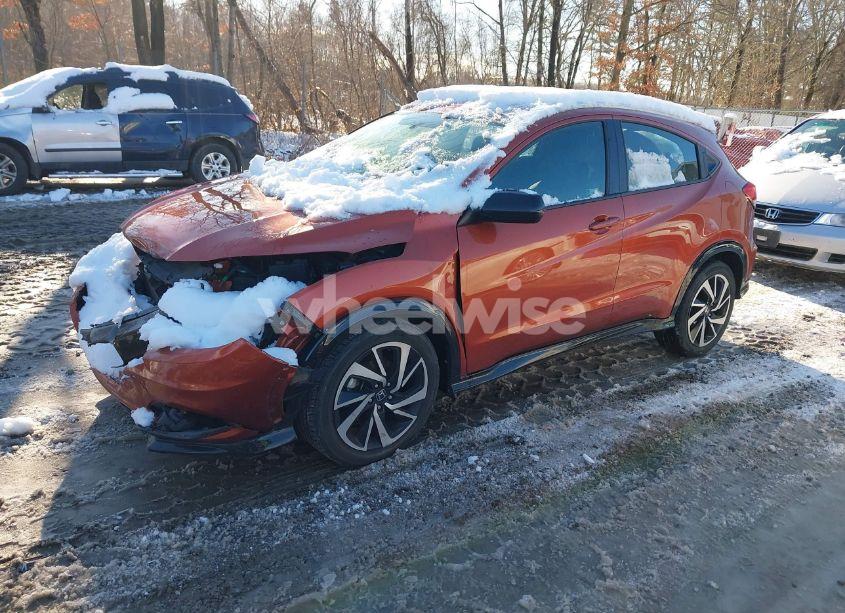 Photo 2 of 2019 Honda Hr-v SPORT (VIN 3CZRU6H15KG704540)