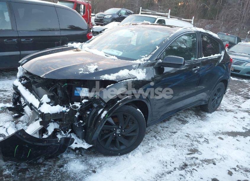 Photo 2 of 2021 Honda Hr-v AWD SPORT (VIN 3CZRU6H15MM714909)