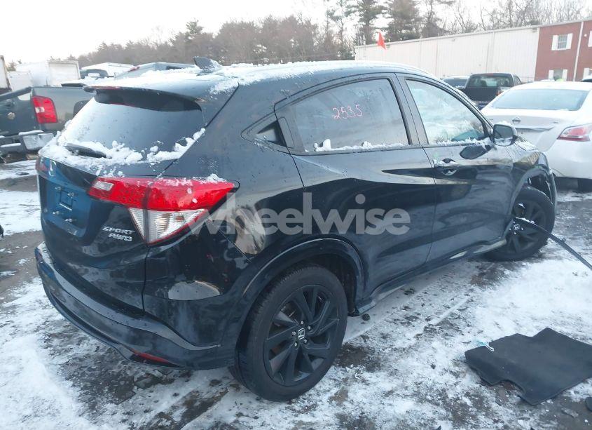 Photo 4 of 2021 Honda Hr-v AWD SPORT (VIN 3CZRU6H15MM714909)