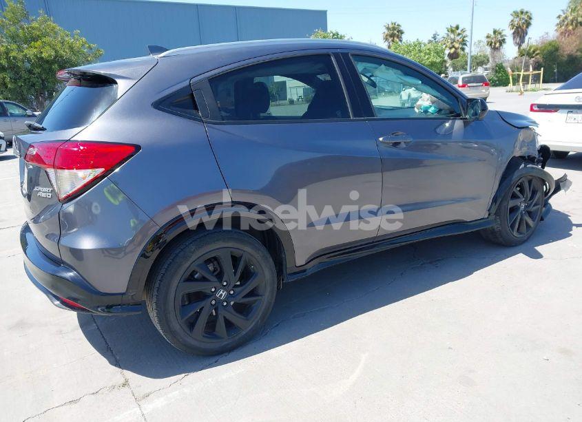 Photo 4 of 2021 Honda Hr-v AWD SPORT (VIN 3CZRU6H15MM733539)