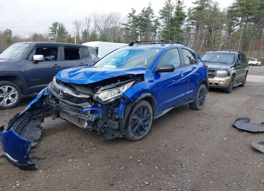 Photo 2 of 2021 Honda Hr-v AWD SPORT (VIN 3CZRU6H15MM734173)