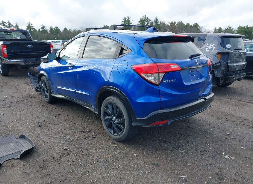 Photo 3 of 2021 Honda Hr-v AWD SPORT (VIN 3CZRU6H15MM734173)