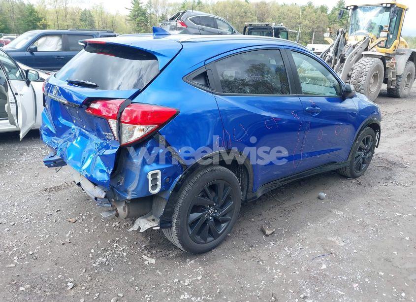 Photo 4 of 2021 Honda Hr-v AWD SPORT (VIN 3CZRU6H15MM749045)
