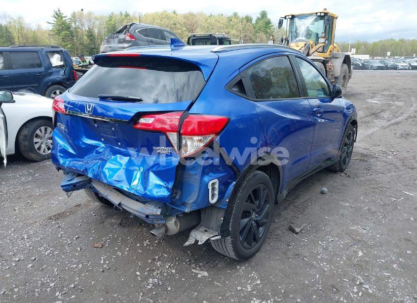 Photo 6 of 2021 Honda Hr-v AWD SPORT (VIN 3CZRU6H15MM749045)