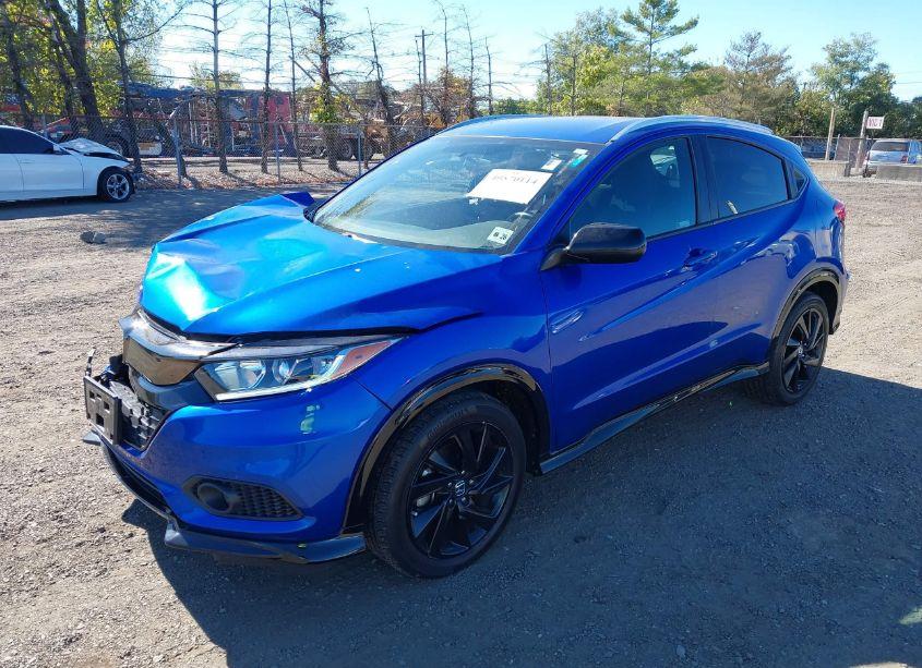 Photo 2 of 2021 Honda Hr-v AWD SPORT (VIN 3CZRU6H15MM752124)