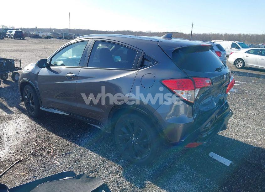 Photo 3 of 2022 Honda Hr-v AWD SPORT (VIN 3CZRU6H15NM710554)