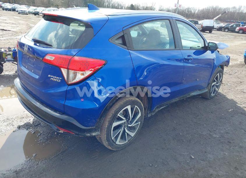 Photo 4 of 2019 Honda Hr-v SPORT (VIN 3CZRU6H16KG726269)