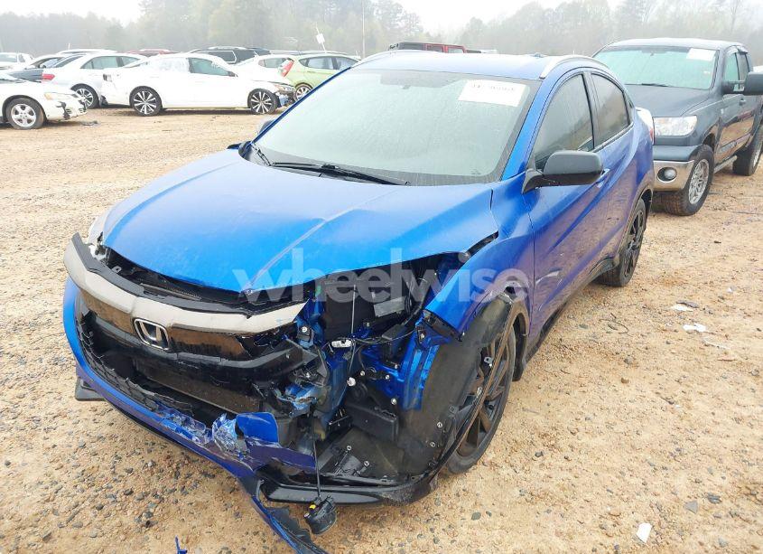 Photo 2 of 2022 Honda Hr-v AWD SPORT (VIN 3CZRU6H16NM706027)