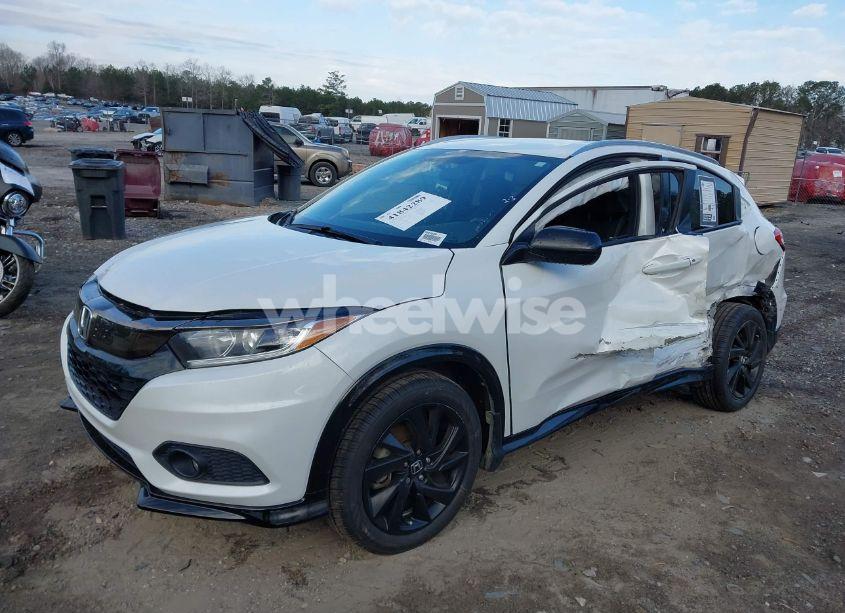 Photo 2 of 2022 Honda Hr-v AWD SPORT (VIN 3CZRU6H16NM708702)