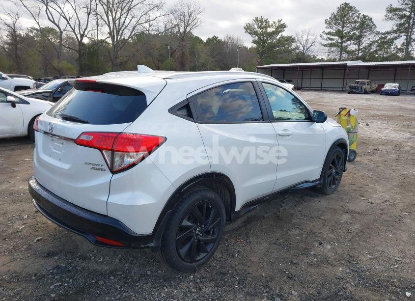 Photo 4 of 2022 Honda Hr-v AWD SPORT (VIN 3CZRU6H16NM708702)