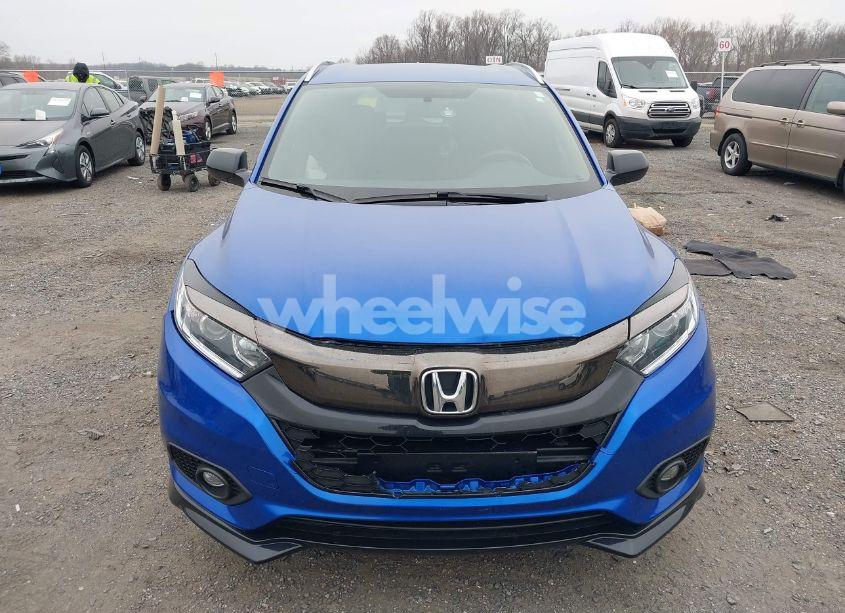 Photo 12 of 2022 Honda Hr-v AWD SPORT (VIN 3CZRU6H16NM732210)