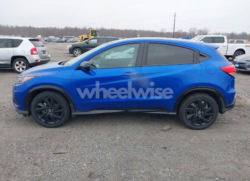 Photo 14 of 2022 Honda Hr-v AWD SPORT (VIN 3CZRU6H16NM732210)