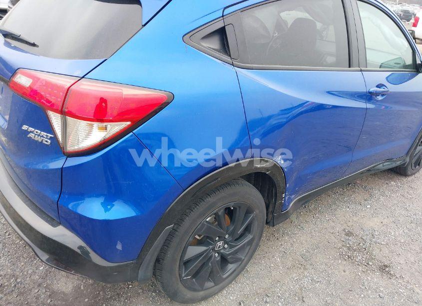 Photo 6 of 2022 Honda Hr-v AWD SPORT (VIN 3CZRU6H16NM732210)