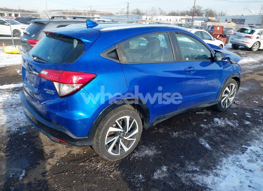 Photo 4 of 2019 Honda Hr-v SPORT (VIN 3CZRU6H17KG709643)
